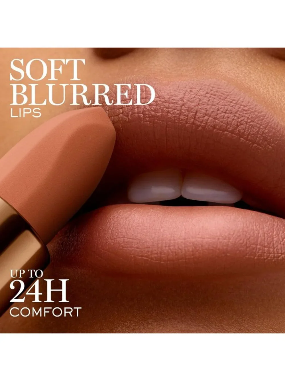 Hydrating Matte Lipstick - Buildable, Lightweight, Soft Finish - 24HR Comfort